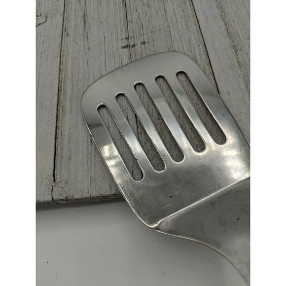 Stainless Steel 13” Slotted Spatula Solid Stainless Steel India - Picture 4 of 9